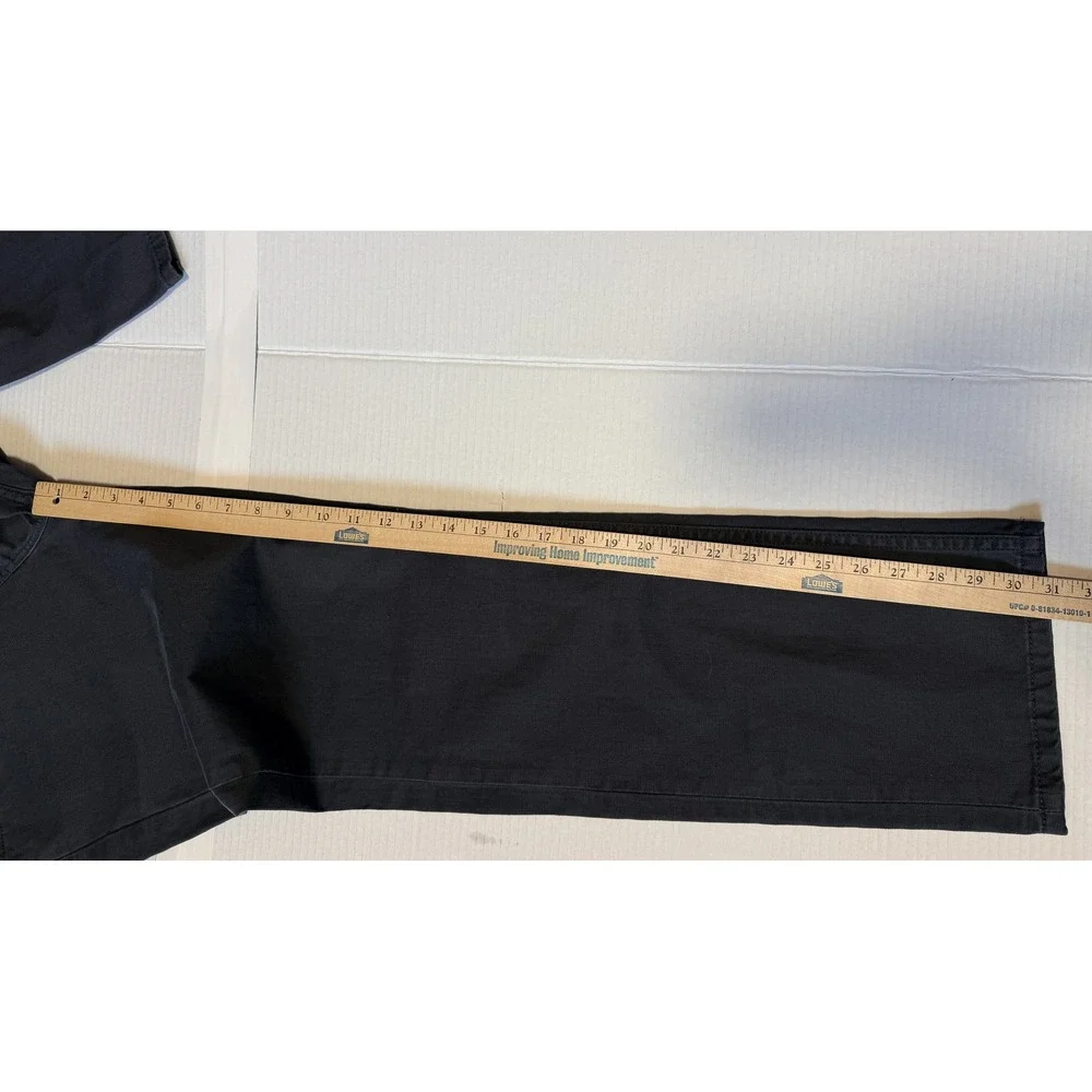 LEVI'S 505 - Men's Regular Fit Straight Leg Denim Black Jeans - Size 34x32